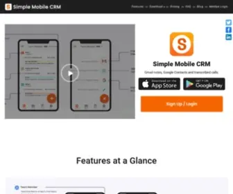 Mobilecrm.io(Simple Mobile CRM) Screenshot