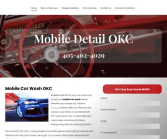 Mobiledetailokc.com(Mobile Car Wash) Screenshot