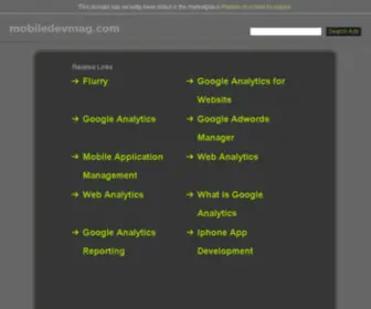 MobiledevMag.com(MobileDevmag) Screenshot