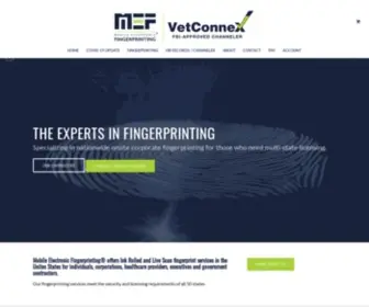 MobileelectronicFingerprinting.com(Mobile Electronic Fingerprinting) Screenshot