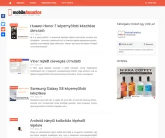 Mobilefanatics.hu(Mobile Fanatics.hu) Screenshot
