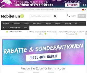 Mobilefun.de(Mobile Fun) Screenshot