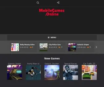 Mobilegames.online(Mobile Games Online) Screenshot