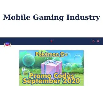 Mobilegamingindustry.com(Mobile Gaming Industry) Screenshot