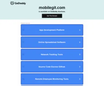 Mobilegit.com(Mobile phone specification) Screenshot