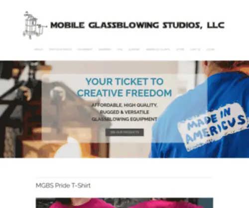 Mobileglassblowingstudios.com(Mobile Glassblowing Studios) Screenshot