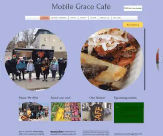 Mobilegracefoodtruck.com(Mobile Grace Cafe) Screenshot