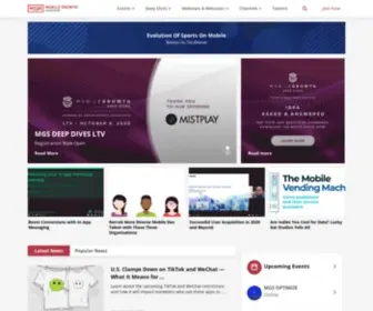 Mobilegrowthassociation.com(Mobile Growth Association) Screenshot