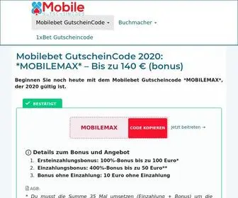 Mobilegutscheincode.de((bonus)) Screenshot