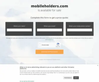 Mobileholders.com(mobileholders) Screenshot