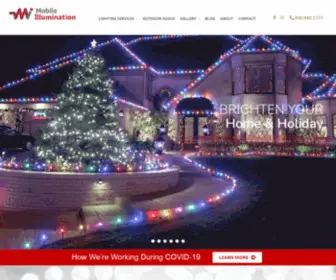 Mobileillumination.com(Outdoor Lighting Design & Installation) Screenshot