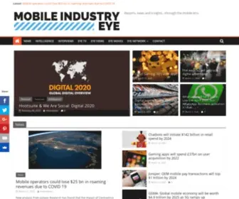 Mobileindustryeye.com(News and insights...through the mobile lens) Screenshot