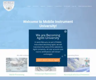 Mobileinstrumentuniversity.com(Continuing Education) Screenshot