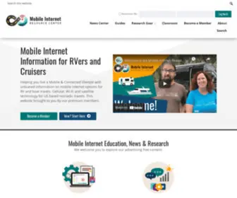 Mobileinternetinfo.com(Mobile Internet for RV & Boats) Screenshot