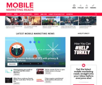 Mobilemarketingreads.com(Mobile Marketing Reads) Screenshot