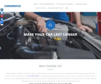 Mobilemechanicautorepairinorlando.com(Mobile Mechanic Orlando FL Auto Car Repair Service Shop Near Me) Screenshot