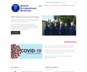 Mobilemedicals.co.za(Occupational Health Medicals Performed at your Premises) Screenshot