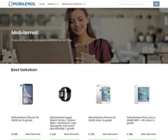 Mobilemol.nl(GBS provides bearing and manufacturing solutions) Screenshot