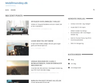 Mobilemonday.dk(Den mobile mandag) Screenshot