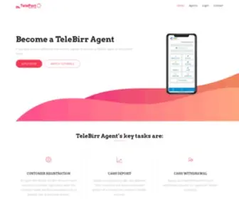 Mobilemoney.et(TeleBirr Agent Registration) Screenshot