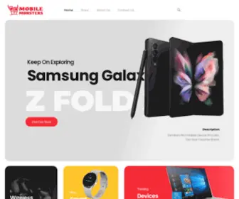 Mobilemonsterszambia.com(Where Top Brands Unite) Screenshot