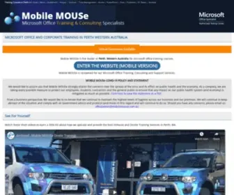 Mobilemouse.com.au(Microsoft Office) Screenshot