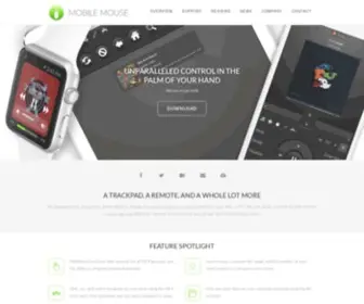 Mobilemouse.com(Mobile Mouse) Screenshot