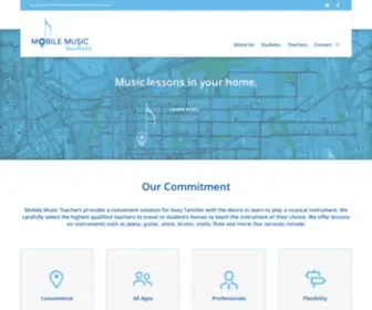 Mobilemusicteachers.com(Mobile Music Teachers) Screenshot