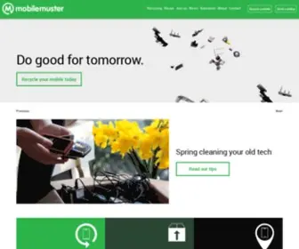Mobilemuster.com.au(Home) Screenshot