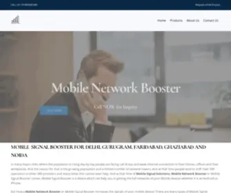 Mobilenetworkbooster.co.in(Mobilenetworkbooster) Screenshot