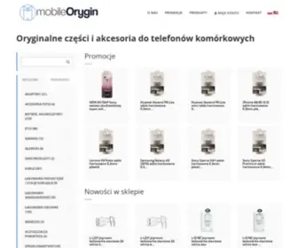 Mobileorygin.pl(Oryginalne akcesoria GSM) Screenshot