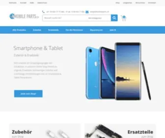 Mobileparts.ch(Handy & Tablet Zubehör) Screenshot