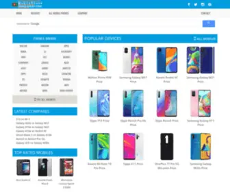 Mobilephonebangladesh.com(Mobile Phone Price in Bangladesh 2021) Screenshot
