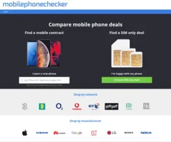 Mobilephonechecker.co.uk(Buy & Sell Phones with MobilePhoneChecker) Screenshot