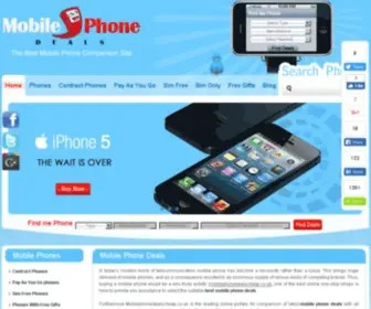 Mobilephonedealscheap.co.uk(MOBILE PHONE DEALS) Screenshot