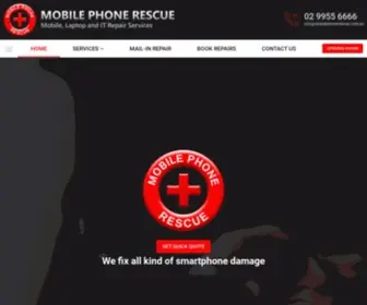 Mobilephonerescue.com.au(IPhone repairs Sydney) Screenshot