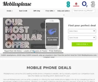 Mobilephones.com(Mobile phones) Screenshot
