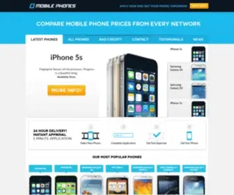 Mobilephones.org.uk(Mobile Phone Deals) Screenshot