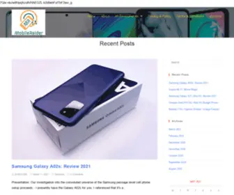 Mobileraider.com(MobileRaider) Screenshot