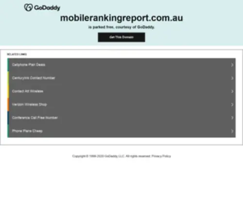 Mobilerankingreport.com.au(Rotapix Free Mobile Ranking Report) Screenshot