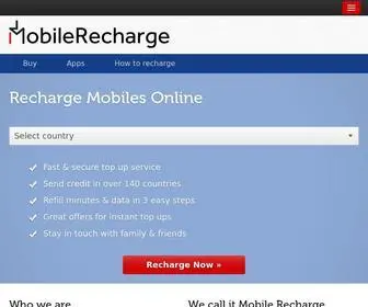 Mobilerecharge.com(Send international mobile recharge) Screenshot