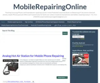 Mobilerepairingonline.com(Mobile Repairing Online) Screenshot