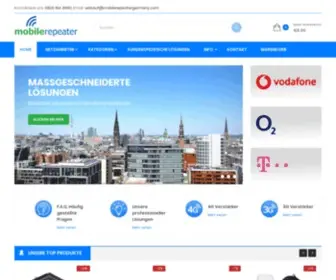 Mobilerepeatergermany.com(Create an Ecommerce Website and Sell Online) Screenshot