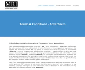 Mobilerepresentationinternational.com(MRI) Screenshot