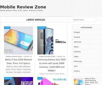 Mobilereviewzone.com(Mobile Phone Revew) Screenshot