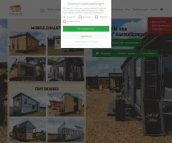 Mobiles-Tiny-Haus.de(Vom mobilen Tiny Haus bis hin zu den Chalet) Screenshot