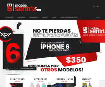 Mobilesentrix.com.mx(México) Screenshot