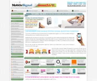 Mobilesignal.co.uk(Mobile Signal Booster) Screenshot