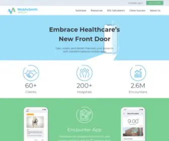 Mobilesmith.com(MobileSmith Health) Screenshot