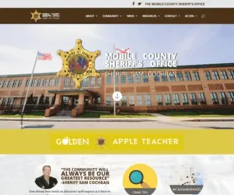 Mobileso.com(Mobile County Sheriff's Office) Screenshot